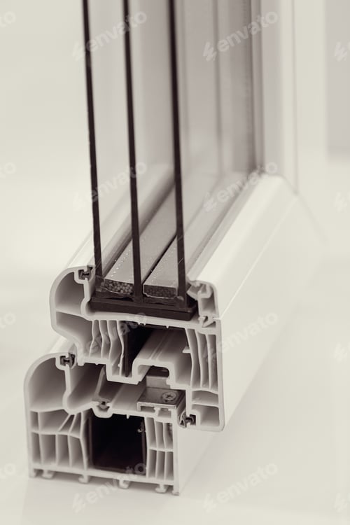 Preview: Cross-Section Aluminum Window Frames