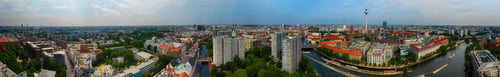 Preview: Aerial View Of Berlin Skyline, Germany.