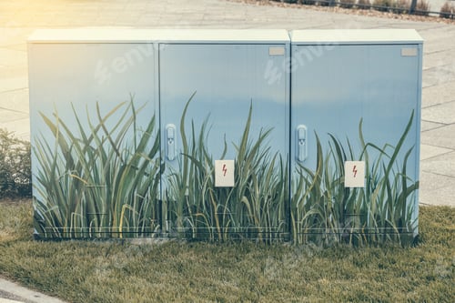Preview: Electric Utility Box Art, Solution To Unsightly Utility Boxes.