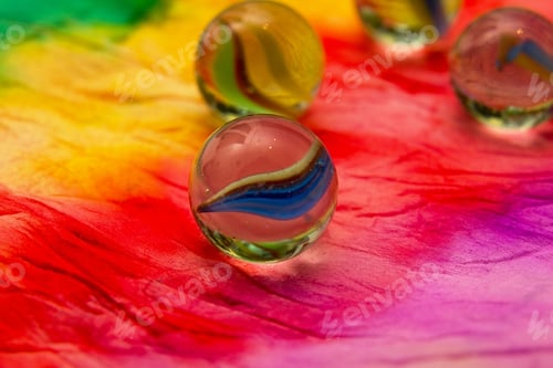 Preview: Retro Color Glass Ball.