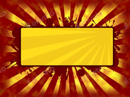 Preview: Abstract Illustration Of A Banner With Decoration And Swirls