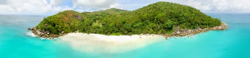 Preview: Beautiful Aerial View Of Seychelles Island.