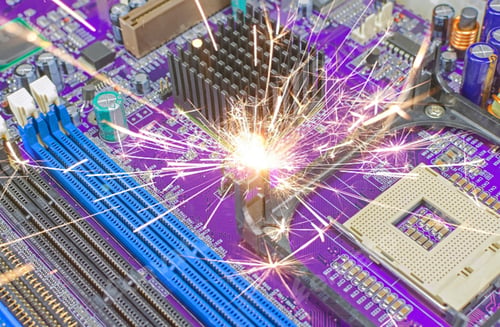 Preview: Empty Cpu Processor Socket With Pins On Motherboard