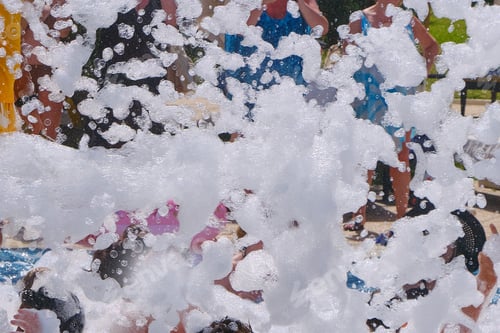 Preview: Foam Closeup At Pool Party - Tunisia, Sousse, El Kantaoui 06 19 2019