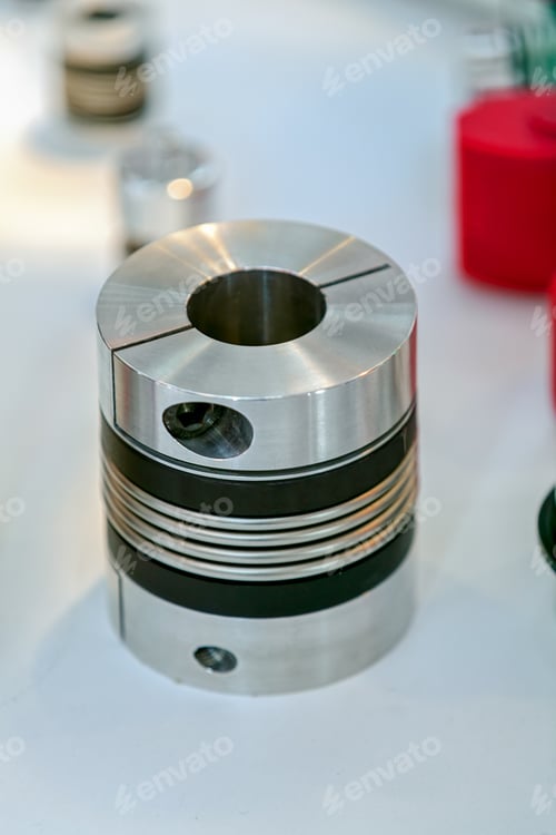Preview: Focus On Detail Of Engine For Industry; Note Shallow Depth Of Field