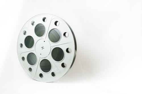 Preview: Big Movie Reel And 35 Mm Filmstrip