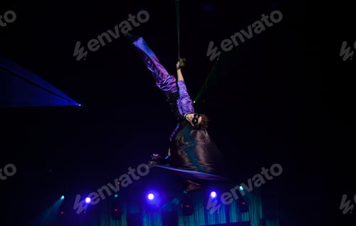 Preview: Performance Of Aerialists In The Circus