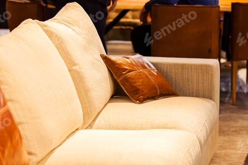 Preview: Modern Sofa For The Living Room, Note Shallow Depth Of Field