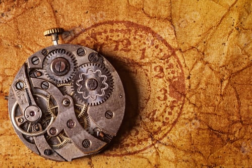 Preview: Close-Up Of An Ancient Gears