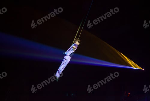 Preview: Performance Of Aerialists In The Circus