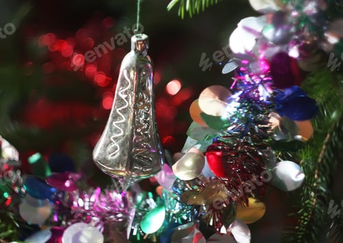 Preview: Christmas Tree With Decorations.