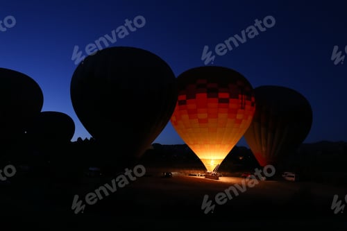 Preview: Hot Air Balloons In Cappadocia Valleys, Nevsehir, Turkey