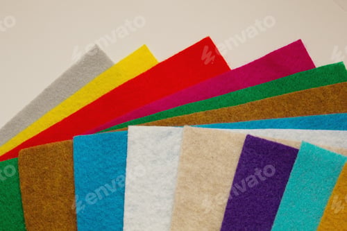 Preview: Coloring Felt Texture For Background.