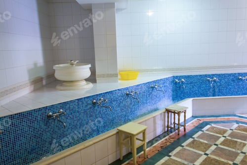 Preview: Room For Washing The Feet In The Mosque, Background