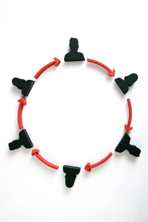 Preview: Concept Of Teamwork, People And Icons