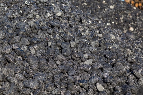 Preview: Natural Black Coals For Universal Illustrative Background. Industrial Coals. Used As A Household
