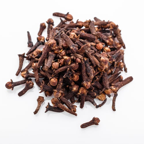 Preview: Fragrant Cloves On A White Acrylic Background