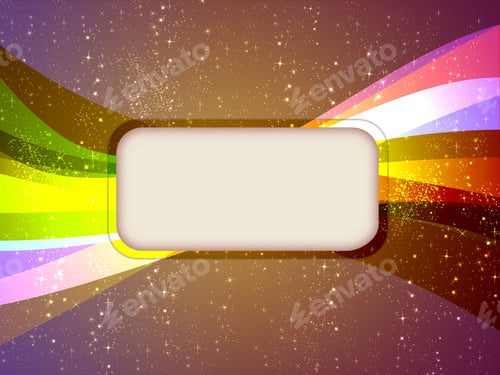 Preview: Abstract Illustration Of A Banner With Decoration And Swirls