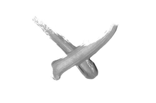 Preview: Bright Liquid Lipstick Smear In The Form Of A Check Mark Isolated On A White Background. Cosmetic