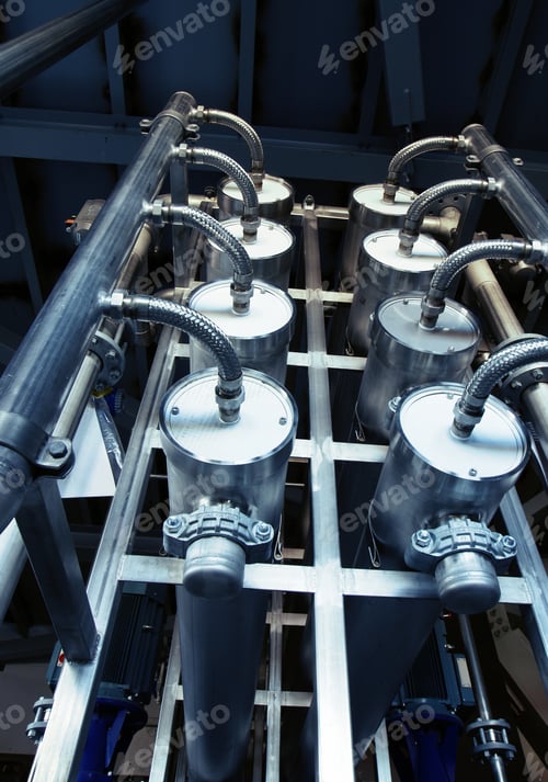 Preview: Equipment, Cables And Piping As Found Inside Of A Industrial Power Plant