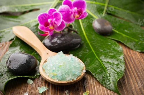 Preview: Sea Salt And Pink Orchid, Spa Stones.