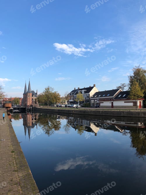Preview: Waterpoort In Sneek, Friesland The Netherlands