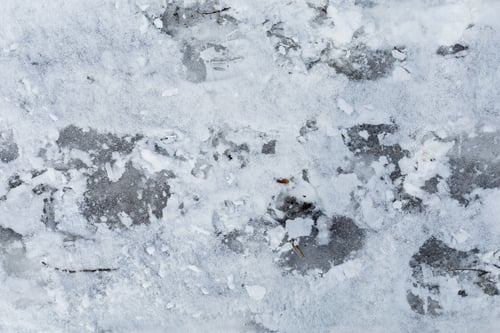Preview: Ice On The Road. Dangerous Slippery Surface. Texture Background Close Up