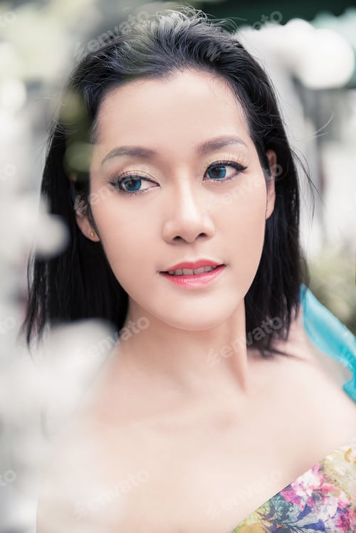 Preview: Fashion Photo Of Beautiful Sexy Asian Woman. Soft Focus.