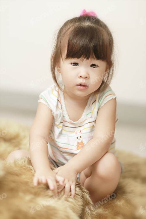Preview: Little Girl With A Big Doll