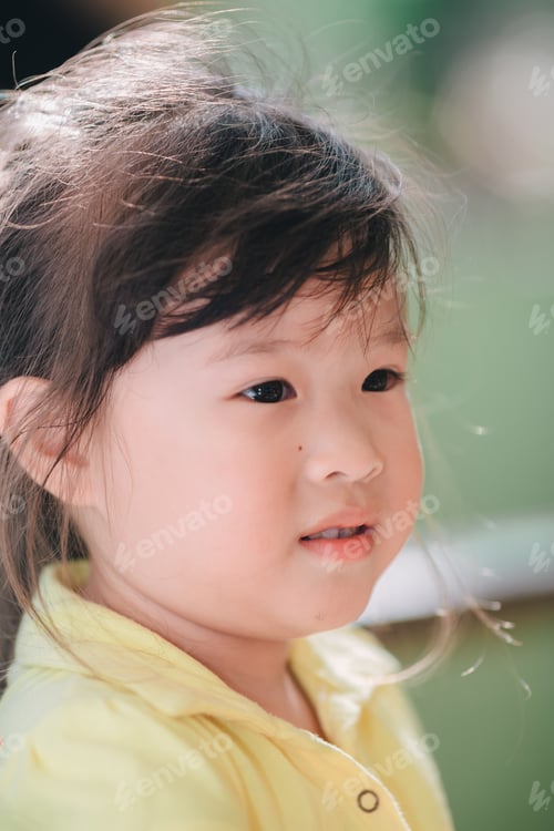 Preview: Portrait Of Asian Little Girl