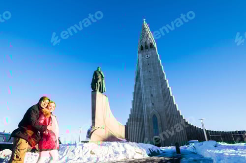 Preview: Hallgrimskirkja Is A Lutheran Parish Church Cathedral In Reykjavik, Iceland.