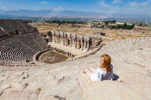Preview: Vacation In Turkey View Of Ancient City Hierapolis During Summer
