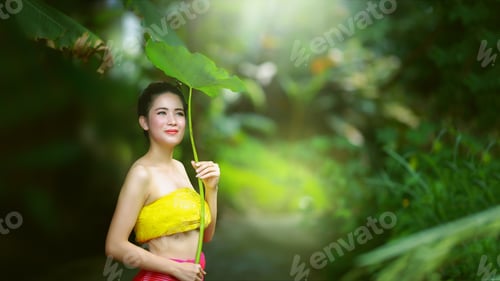 Preview: Portrait Of The Model Of Thai Lanna.