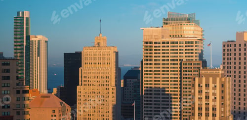 Preview: Downtown San Francisco Skyline Buildings And Skyscrapers