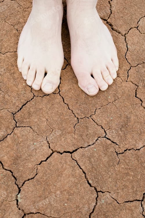 Preview: Bare Feet On Cracked Earth