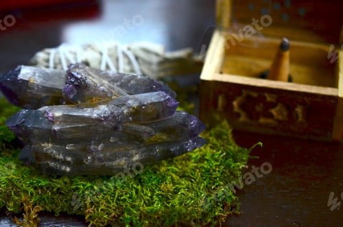 Preview: Large Ametrine (Amethyst / Citrine). Ametrine Crystal Cluster. Stunning Crystal Perfect For A High
