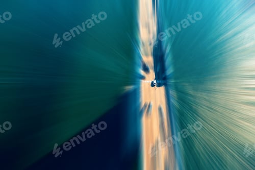 Preview: Bay Bridge In San Francisco, Ca Zoom In Satellite View Concept