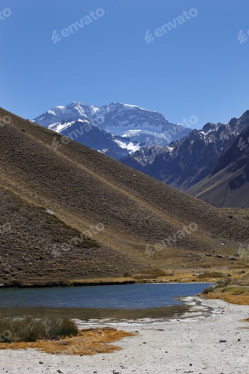 Preview: Aconcagua, Cordilleras Of The Andes In Argentina, Highest Point Of The Americas