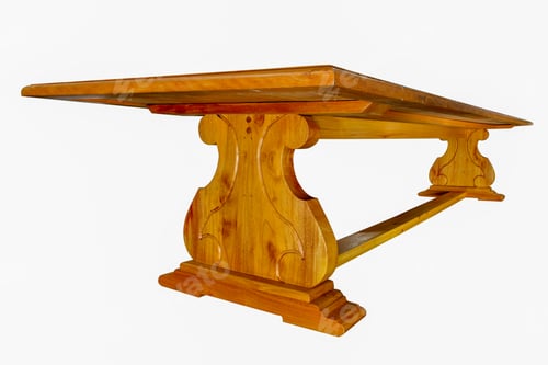 Preview: Mahogany Wood Table