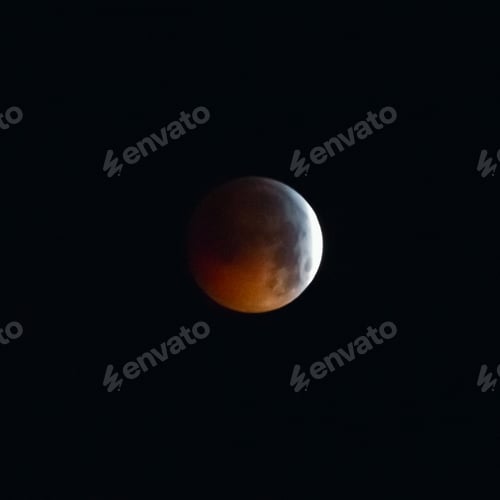 Preview: Lunar Eclipse Creating A Red Hue Or Blood Moon