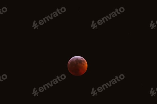 Preview: Lunar Eclipse Creating A Red Hue Or Blood Moon