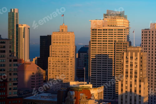 Preview: Downtown San Francisco Skyline Buildings And Skyscrapers