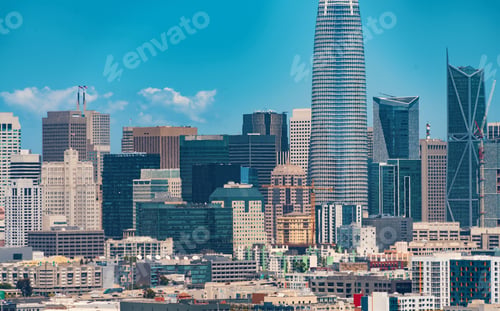 Preview: Downtown San Francisco Skyline Buildings And Skyscrapers
