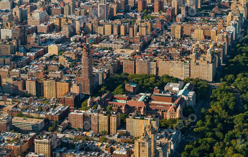 Preview: Aerial View Of Manhattan, Ny And Central Park