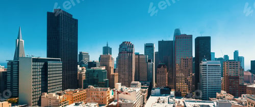 Preview: Downtown San Francisco Skyline Buildings And Skyscrapers