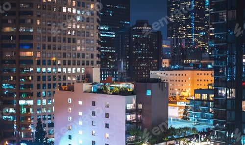 Preview: View Of Downtown Los Angeles, Ca Buildings