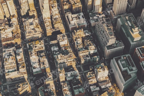 Preview: Aerial View Of Lower Manhattan New York City