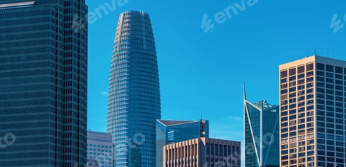 Preview: Downtown San Francisco Skyline Buildings And Skyscrapers
