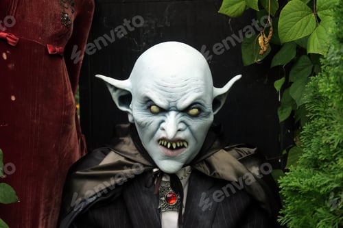 Preview: Halloween Mask Used As A Decoration.