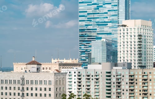 Preview: View Of Downtown Los Angeles, Ca Buildings